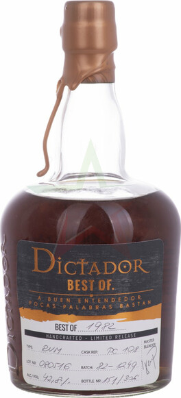 Dictador Best of 1982 42.8% 700ml