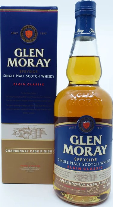 Glen Moray Elgin Classic Chardonnay Cask Finish 40% 700ml