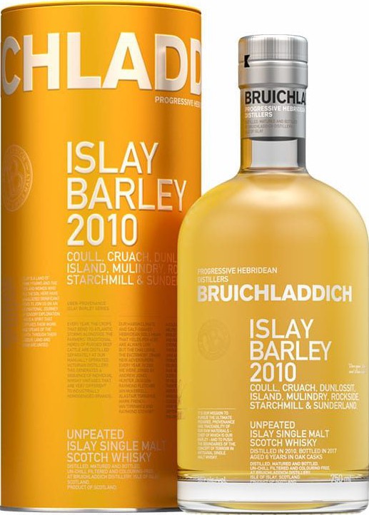 Bruichladdich 2010 Islay Barley 50% 750ml