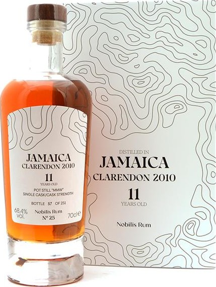 Nobilis Rum 2010 Jamaica Claredon MMW No.25 11yo 68.4% 700ml