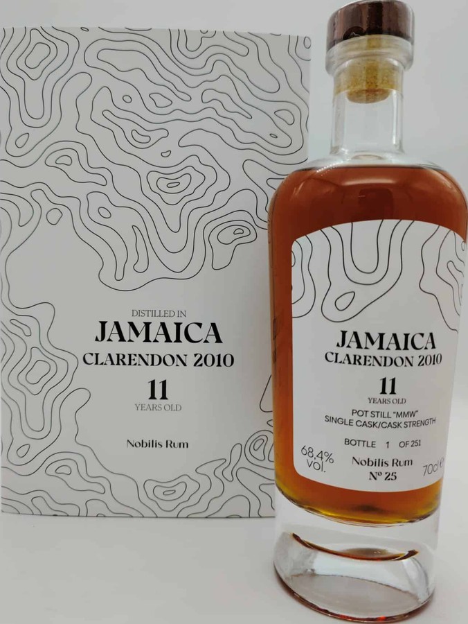 Nobilis Rum 2010 Jamaica Claredon MMW No.25 11yo 68.4% 700ml