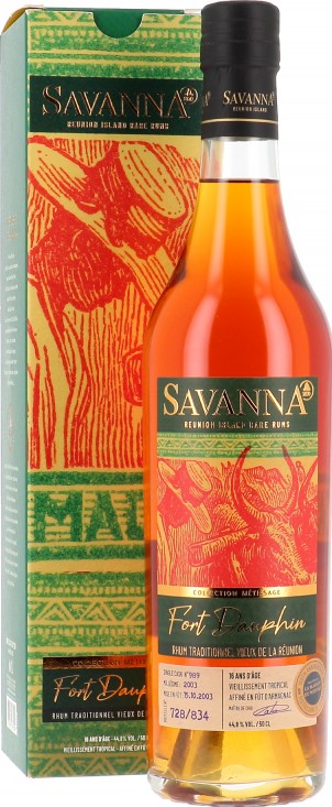 Savanna 2003 Traditionnel Armagnac Cask Finish No.#989 150th Anniversary 16yo 44.8% 500ml