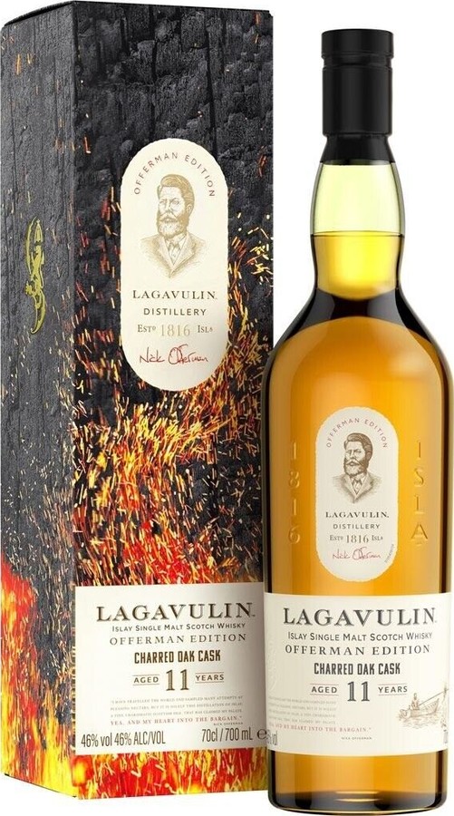 Lagavulin 11yo Offerman 3rd Edition Series Charred Oak Casks 46% 700ml
