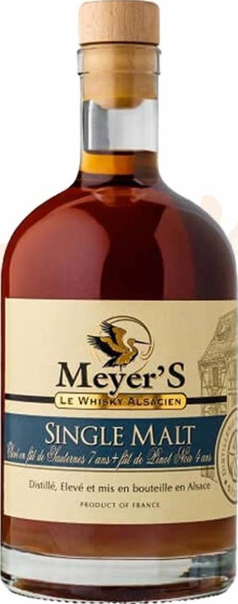 Meyer's Single Malt Sauternes et Pinot Noir 43% 500ml