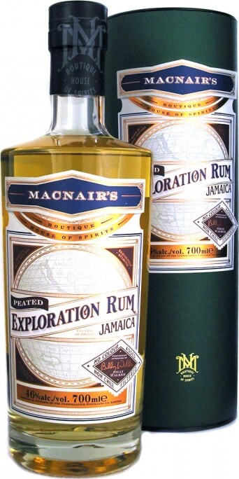 MacNairs Exploration Peated Jamaica Rum 46% 700ml