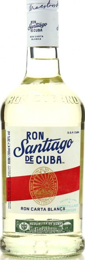 Santiago de Cuba Carta Blanca Rum 38% 700ml