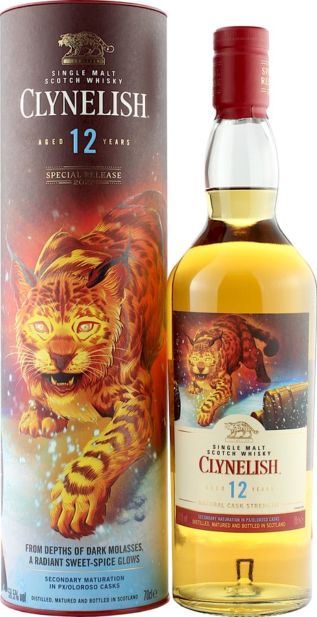 Clynelish 12yo Diageo Special Releases 2022 Secondary Maturation in PX Oloroso 58.5% 700ml