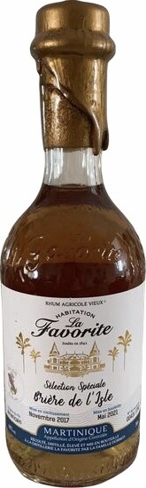 Agricole Rum La Favorite Special cuvee Flibuste 1992, 40° Martinique