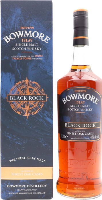 Bowmore Black Rock Travel Retail Exclusive 40% 1000ml