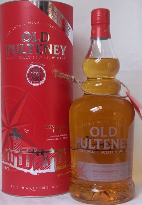 Old Pulteney Duncansby Head Bourbon + Sherry Casks Travel Retail 46% 1000ml