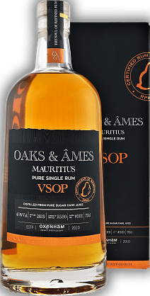 Oaks & Ames 2010 VSOP Pure Single Rum 43% 700ml