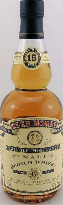 Glen Moray 15yo Oak Barrels 43% 750ml