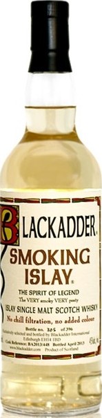 Smoking Islay Bottled 2013 BA 45% 700ml
