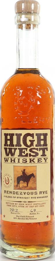 High West Rendezvous Rye #16 50% 750ml