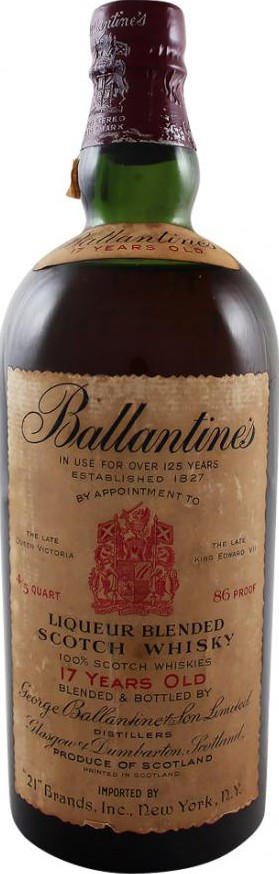 Ballantine's 17yo Salengo Import 43% 750ml