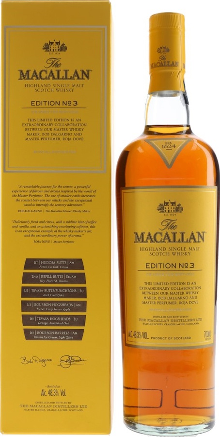 Macallan Edition No. 3 48.3% 750ml