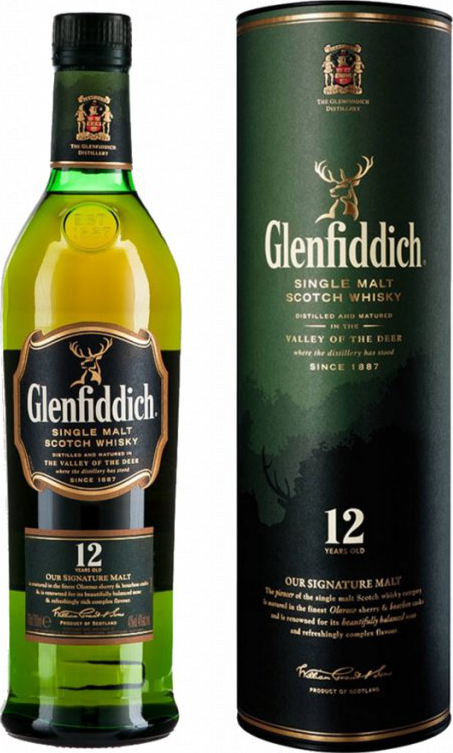 Glenfiddich 12yo 40% 700ml