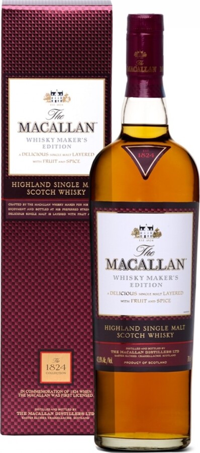 Macallan Whisky Maker's Edition Duty Free 42.8% 700ml