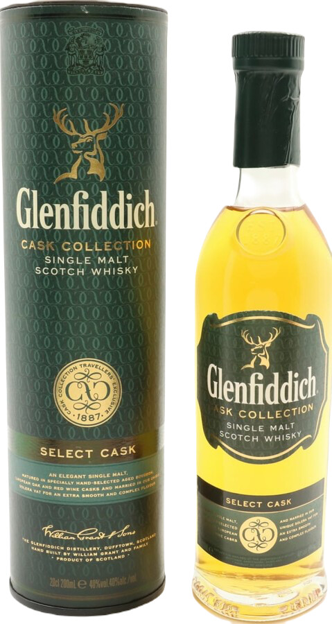 Glenfiddich Select Cask 40% 200ml