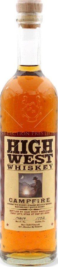 High West Campfire Batch 15I11 46% 700ml