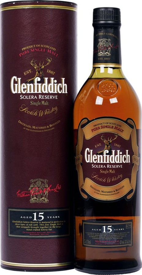 Glenfiddich Solera Reserve Sherry Cask 43% 750ml