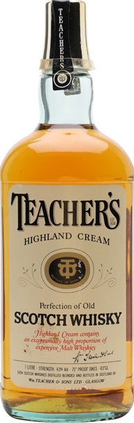 Teacher's Highland Cream 43% 1000ml