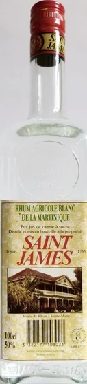 Saint James Rhum Agricole Blanc de la Martinique 50% 1000ml