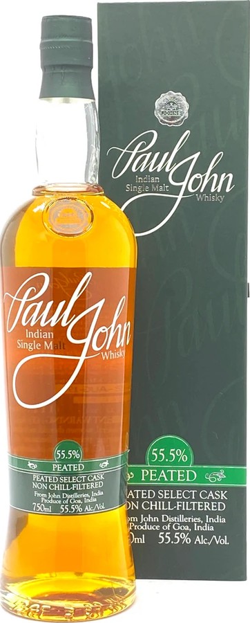 Paul John Peated Select Cask 55.5% 750ml