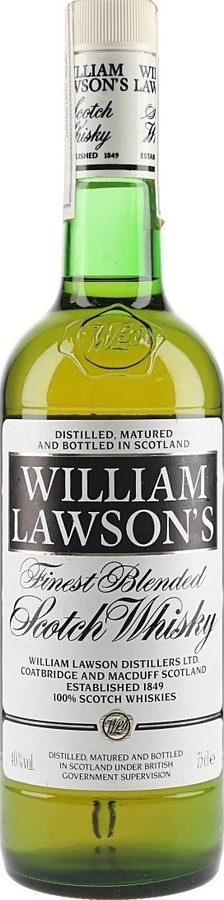 William Lawson's Finest Blended Scotch Whisky 40% 750ml - Spirit Radar