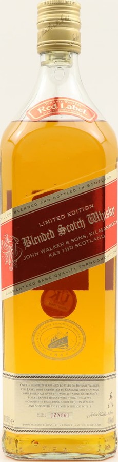 Johnnie Walker Red Label 40% 1000ml