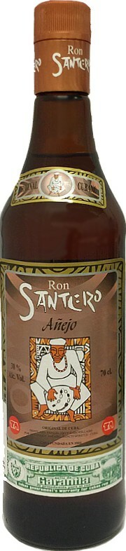 Santero Ron Anejo Cuba 38% 700ml