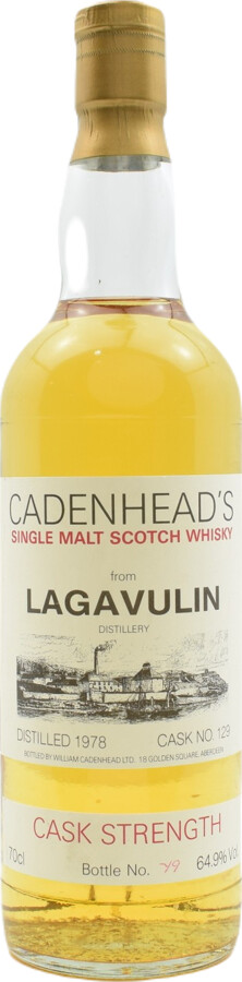 Lagavulin 1978 CA #129 64.9% 700ml