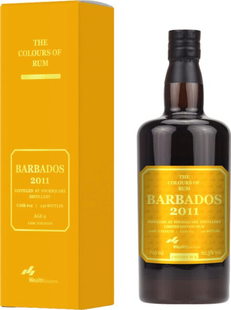 The Colours of Rum 2011 Barbados 9yo 62.3% 700ml