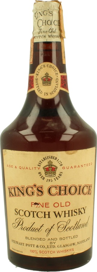 King's Choice Fine Old Scotch Whisky 43% 750ml