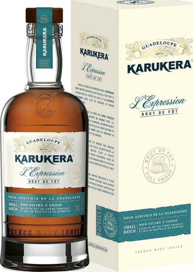 Karukera 2019 L'expression Brut de Fut 50.1% 700ml