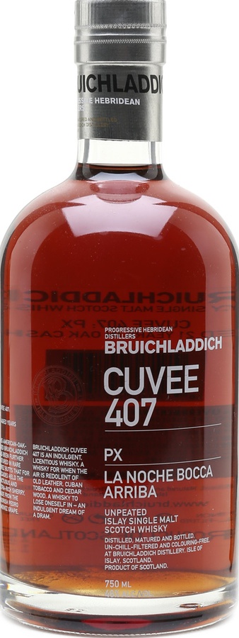 Bruichladdich Cuvee 407 Pedro Ximenez Sherry Cask 46% 750ml