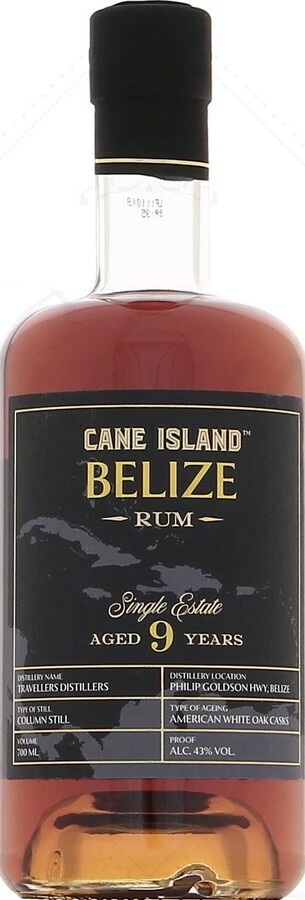 Cane Island Belize Single Estate 9yo 43% 700ml