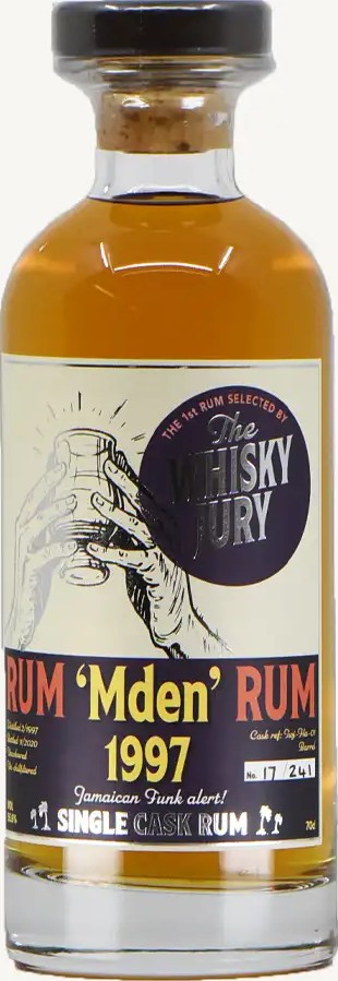 The Whisky Jury 1997 Mden Jamaican Single Cask 55.6% 700ml