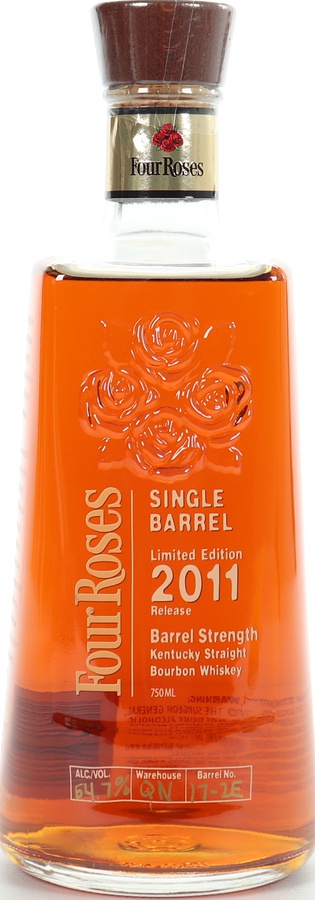 Four Roses Single Barrel Limited Edition 2011 New White American Oak Charred 17-2E 54.7% 750ml