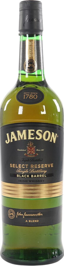 Jameson Select Reserve Black Barrel 40% 750ml