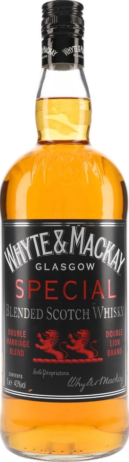 Whyte & Mackay Special Blended Scotch Whisky W&M Double Marriage Blend 40% 1000ml