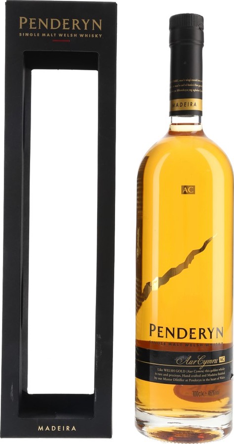 Penderyn Aur Cymru Bourbon Casks Madeira Finish 46% 1000ml
