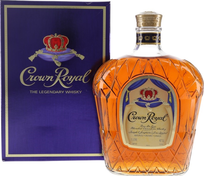 Crown Royal Fine De Luxe Blended Canadian Whisky 40% 1000ml