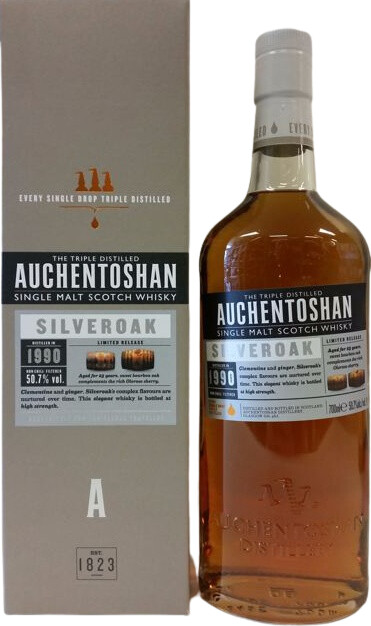 Auchentoshan Silveroak Limited Release Bourbon & Oloroso Sherry Casks 50.7% 700ml