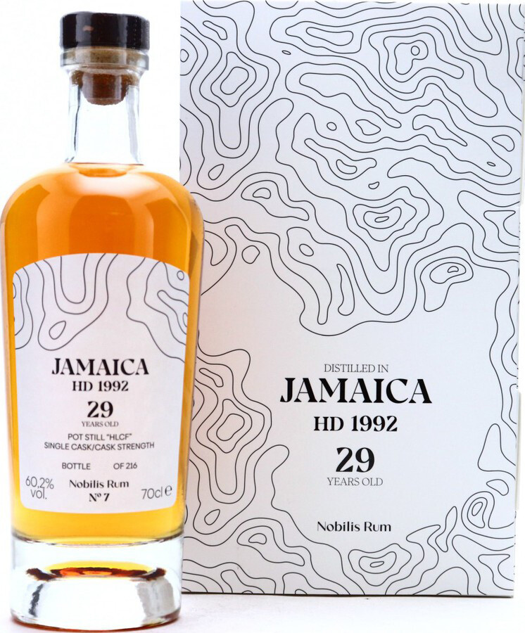 Nobilis Rum 1992 Jamaica Hampden HLCF No.7 29yo 60.2% 700ml