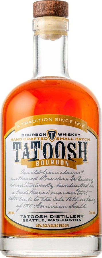 Tatoosh Bourbon Small Batch American Oak Casks 40% 750ml