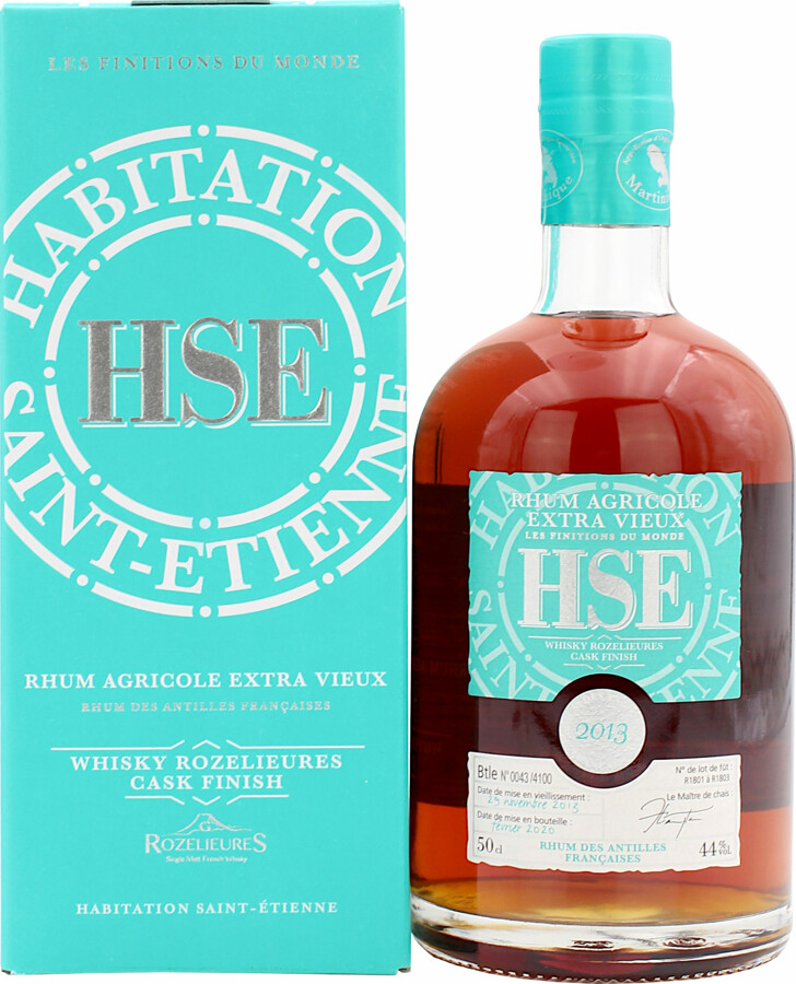 HSE 2013 Whisky Rozelieures Cask Finish 7yo 44% 500ml