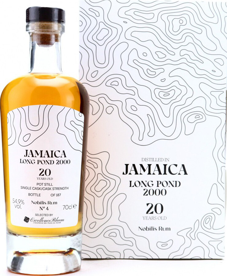 Nobilis Rum 2000 Jamaica Long Pond No.4 20yo 54.9% 700ml