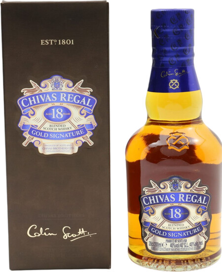 Chivas Regal 18yo Gold Signature 40% 200ml