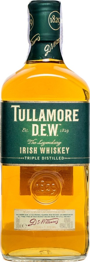 Tullamore Dew The Legendary Irish Whisky 40% 500ml